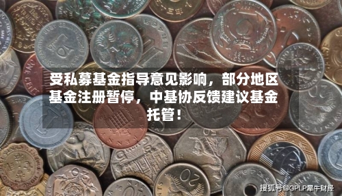 受私募基金指导意见影响	，部分地区基金注册暂停，中基协反馈建议基金托管！-第3张图片