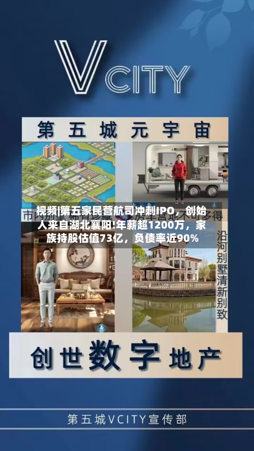 视频|第五家民营航司冲刺IPO，创始人来自湖北襄阳!年薪超1200万，家族持股估值73亿	，负债率近90%-第2张图片