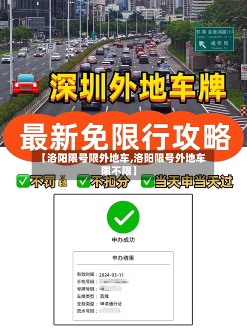 【洛阳限号限外地车,洛阳限号外地车限不限】-第2张图片