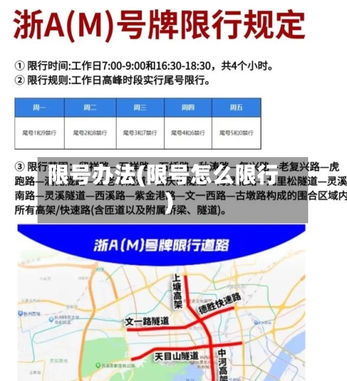 限号办法(限号怎么限行)-第2张图片