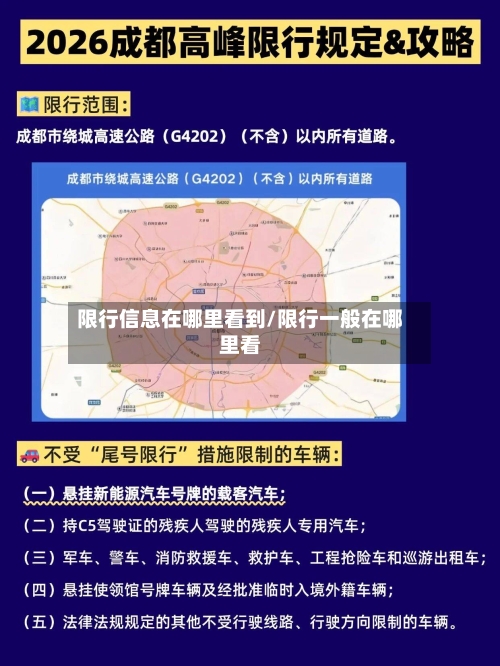 限行信息在哪里看到/限行一般在哪里看-第2张图片