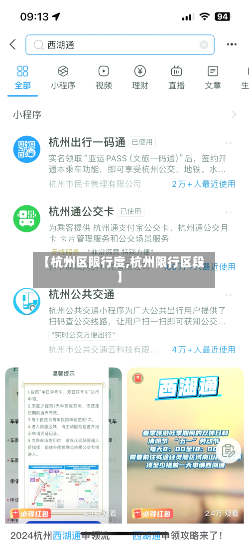 【杭州区限行度,杭州限行区段】-第3张图片