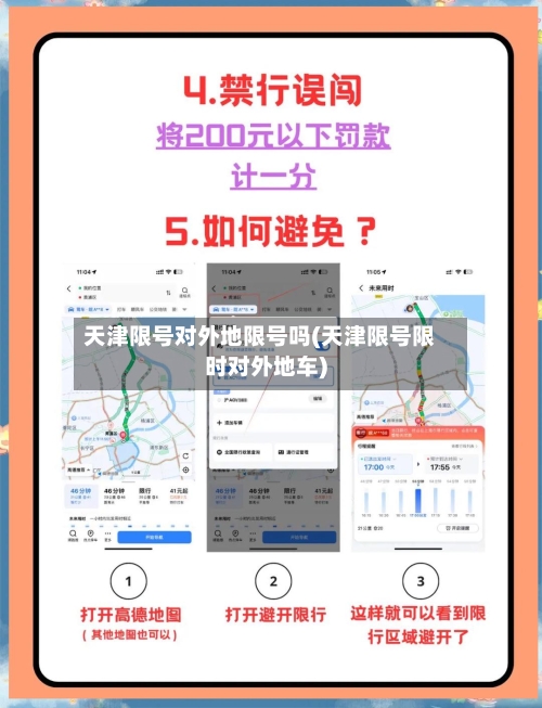 天津限号对外地限号吗(天津限号限时对外地车)