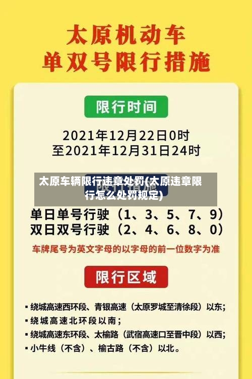 太原车辆限行违章处罚(太原违章限行怎么处罚规定)-第3张图片