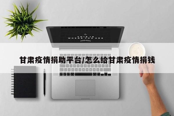 甘肃疫情捐助平台/怎么给甘肃疫情捐钱